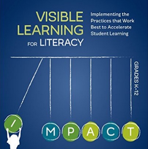 Visible Learning for Literacy - New Book by Hattie, Fisher, Frey